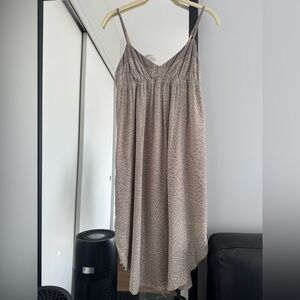 NWOT Wilfred Silk midi dress empire waist